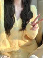 シャギールーズカーディガン