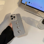 立体トリプルハート｜ミラーiPhoneケース