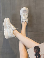 メッシュデザイン｜厚底スニーカー