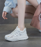 ボリュームメッシュ｜サイドライン厚底スニーカー