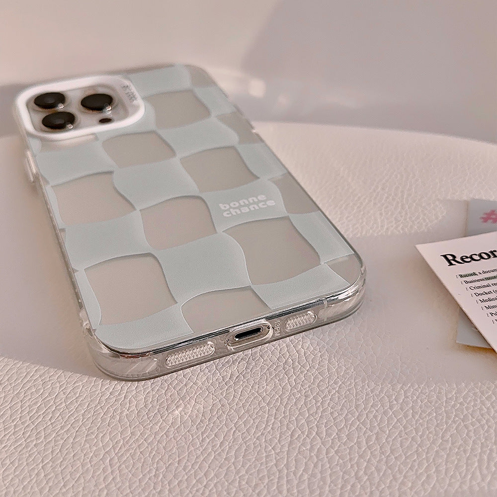 ゆらぎチェック｜シルバーiPhoneケース