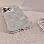 ゆらぎチェック｜シルバーiPhoneケース