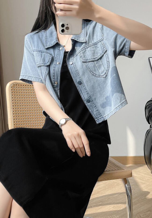 シンプルが今っぽい｜ブラックロングワンピース