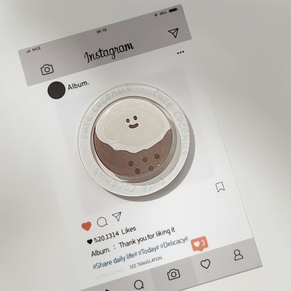 便利なマグネットスタンド付き｜キュートココナッツ iPhoneケース