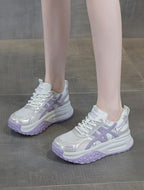 ボリュームメッシュ｜サイドライン厚底スニーカー