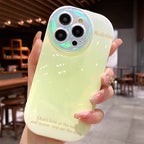 丸みフォルム×透明感グラデーション｜高品質シリコンiPhoneケース