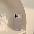 グラデ×ロゴ｜抜け感たっぷりiPhoneケース