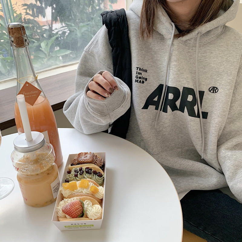 ビッグロゴフーディ｜ゆるだぼパーカー