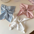 大きめリボン風｜サテンシュシュ