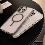 【MagSafe対応】クリアマグネットリング｜TPU iPhoneケース