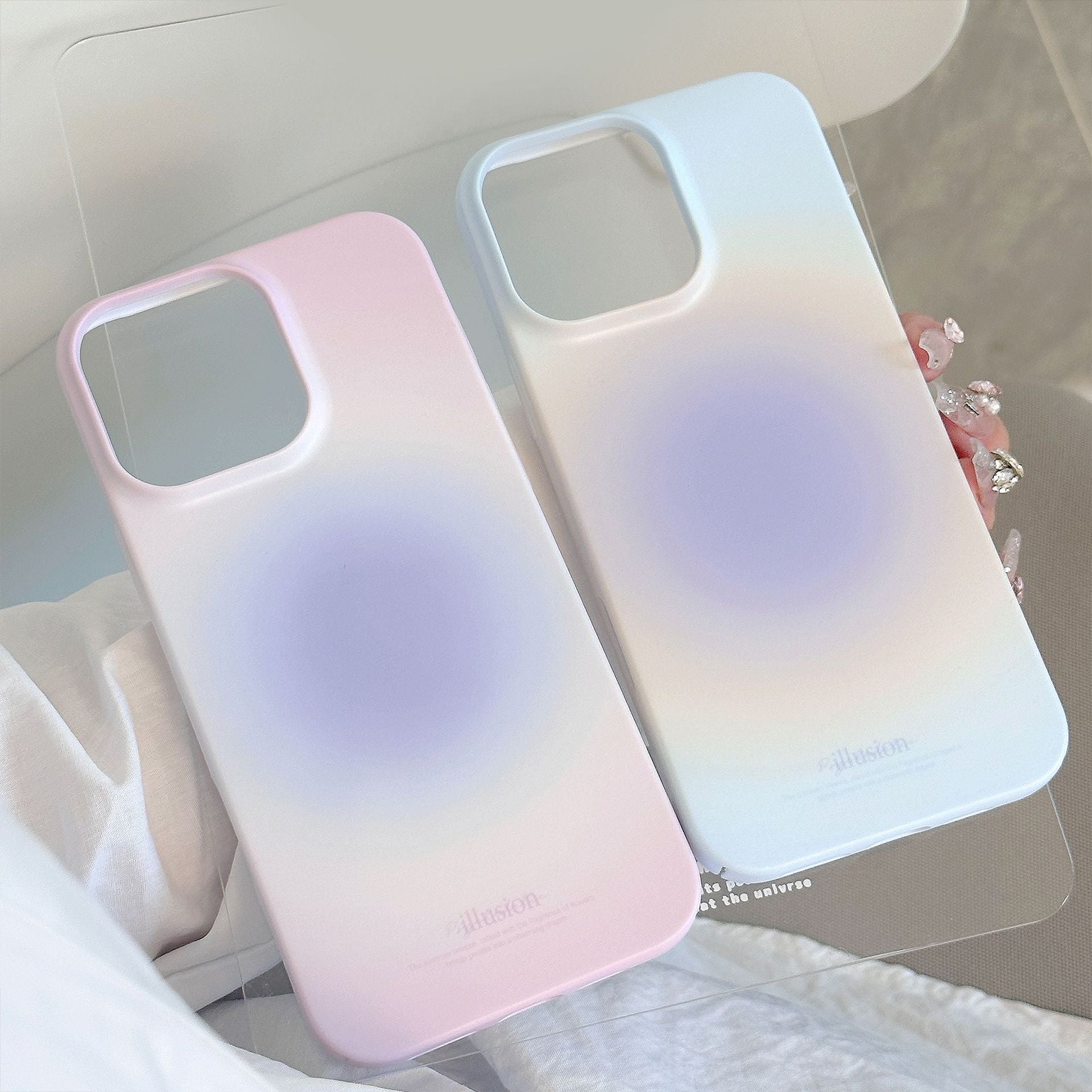 ふわっと幻想グラデ｜パステルiPhoneケース