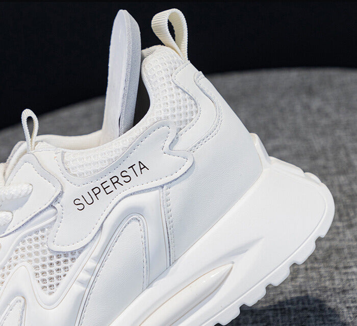 メッシュデザイン｜厚底スニーカー