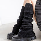 リブニットレッグウォーマー
