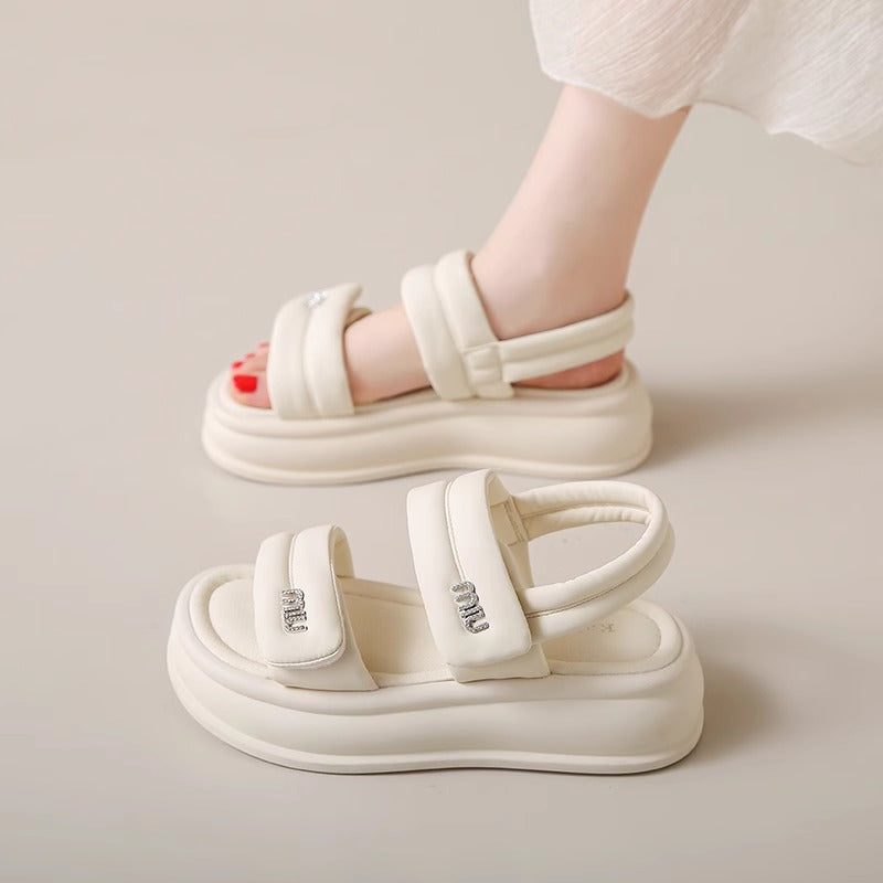 パッドストラップ｜厚底サンダル