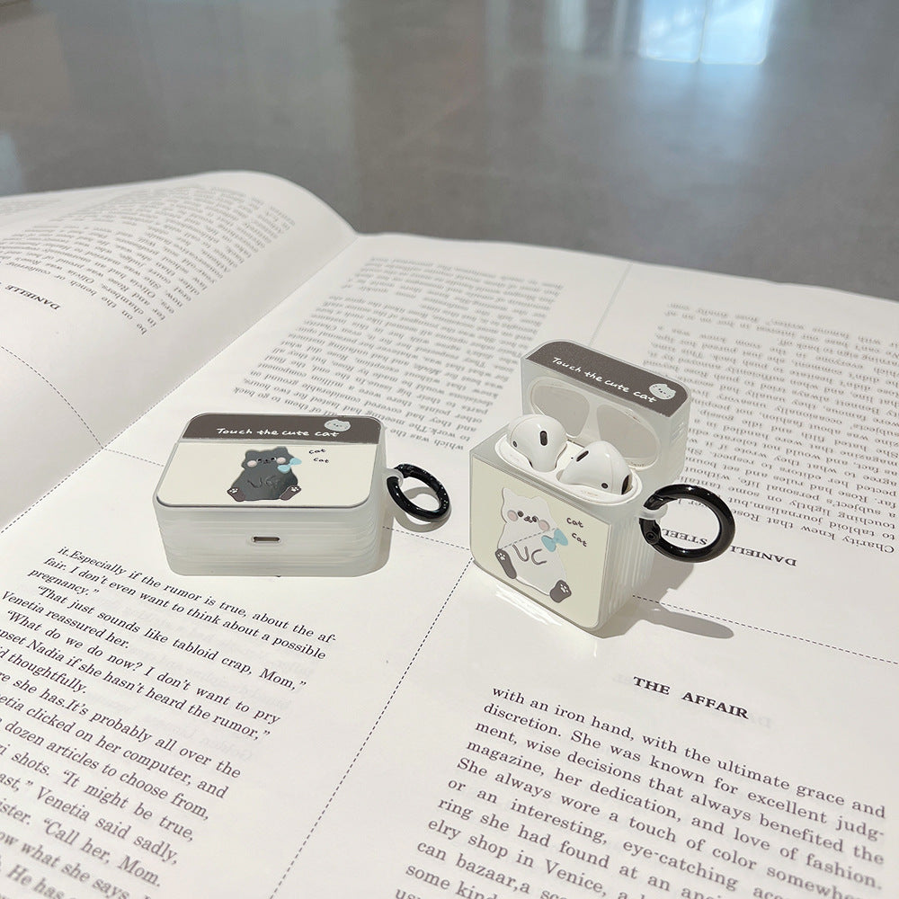 まるっこネコ｜ゆるカワAirPodsケース