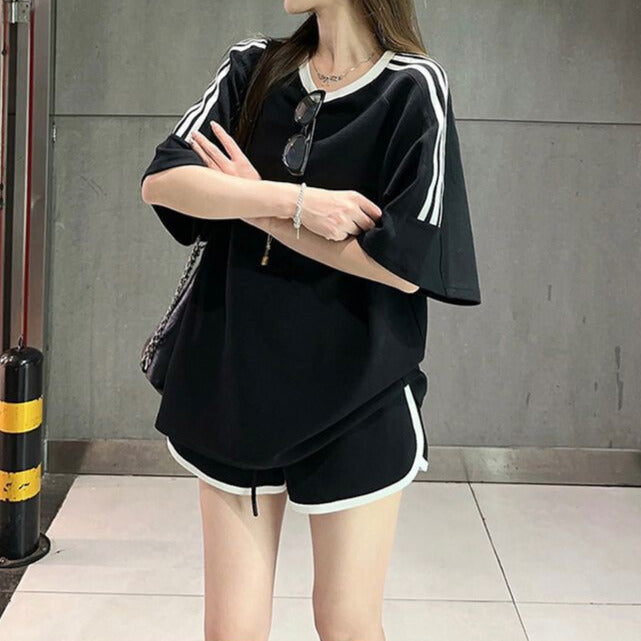 サイドラインセットアップ｜半袖＆ショートパンツ