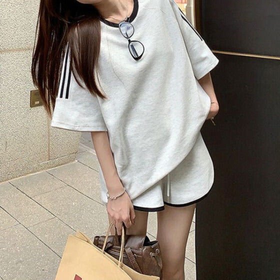 サイドラインセットアップ｜半袖＆ショートパンツ