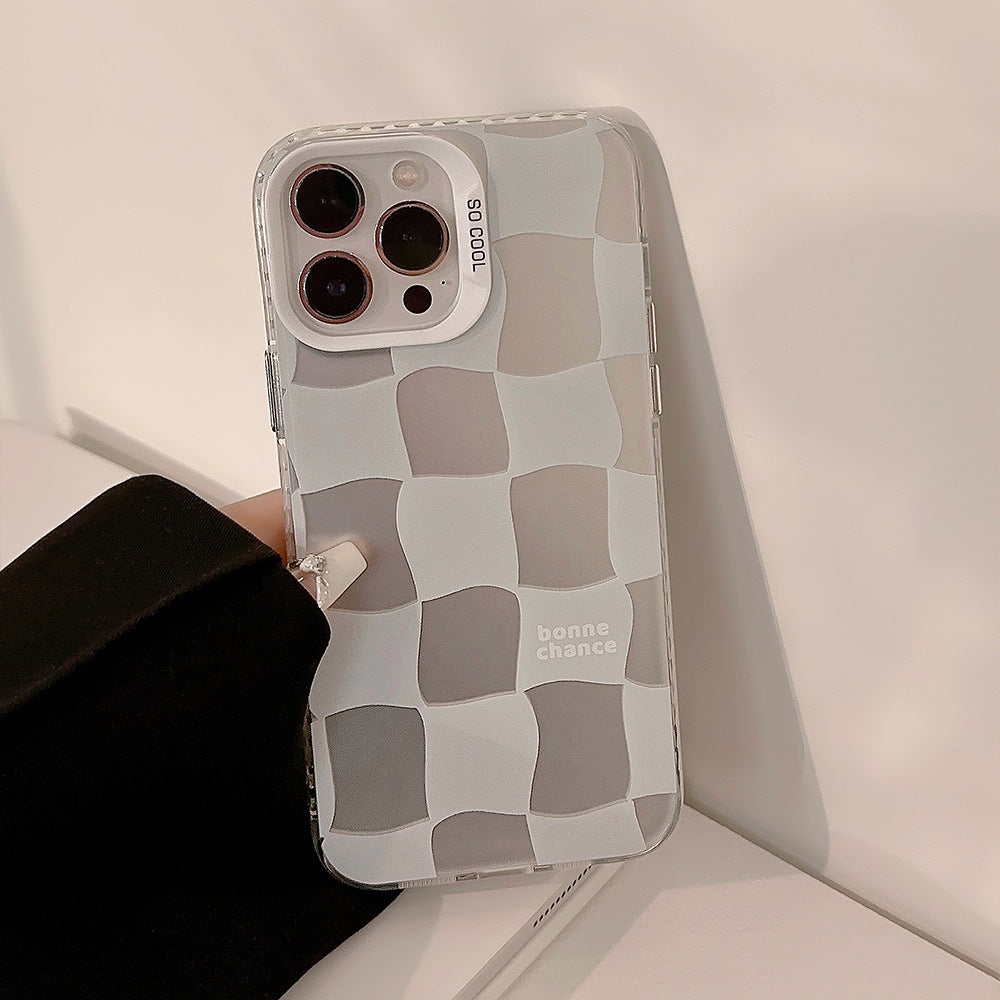 ゆらぎチェック｜シルバーiPhoneケース