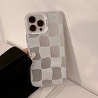 ゆらぎチェック｜シルバーiPhoneケース