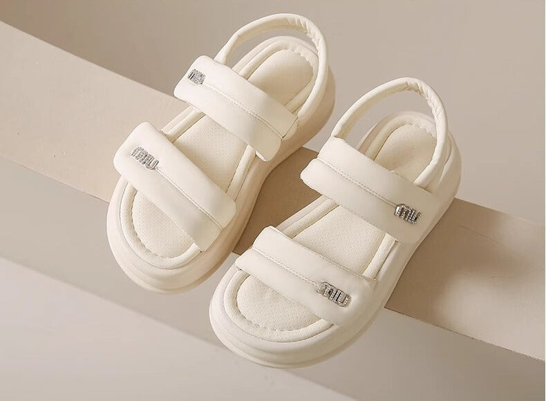 パッドストラップ｜厚底サンダル