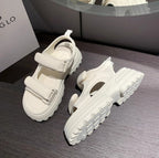 ダブルベルト｜スポーティー厚底サンダル