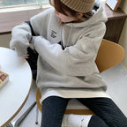 ビッグロゴフーディ｜ゆるだぼパーカー