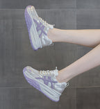 ボリュームメッシュ｜サイドライン厚底スニーカー