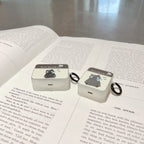 まるっこネコ｜ゆるカワAirPodsケース