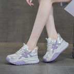 ボリュームメッシュ｜サイドライン厚底スニーカー