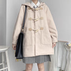 トグルボタンショートダッフルコート