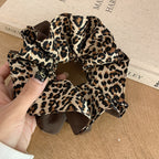 レオパード柄｜ボリュームシュシュ