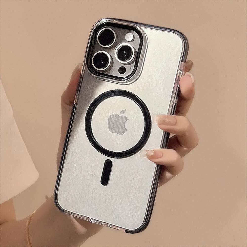 【MagSafe対応】クリアマグネットリング｜TPU iPhoneケース