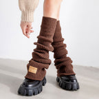 リブニットレッグウォーマー