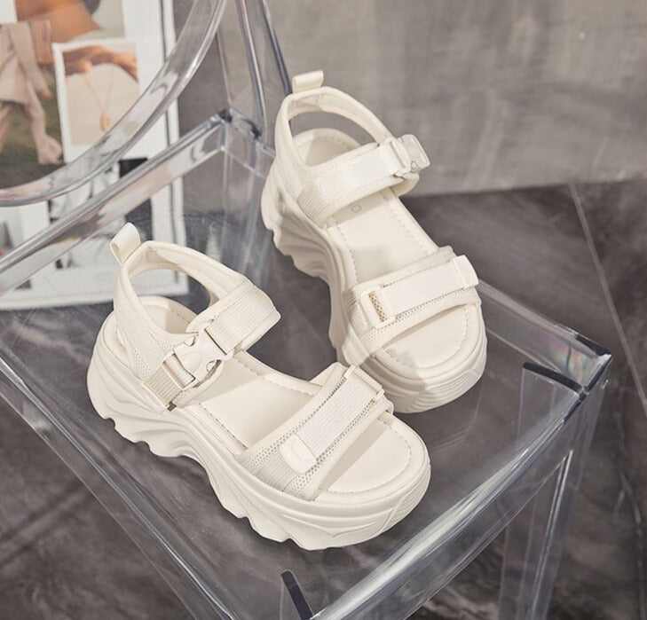 ウェーブソール｜厚底サンダル