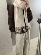 ウールライクシンプルマフラー