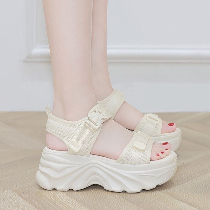 ウェーブソール｜厚底サンダル