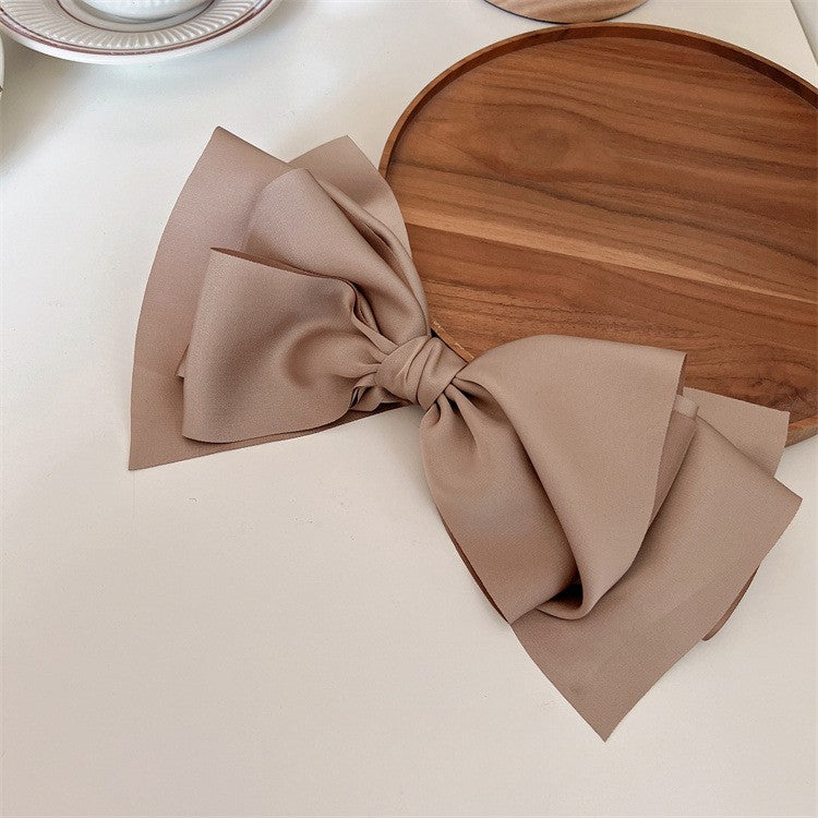 大きめリボン｜スプリングクリップヘアピン