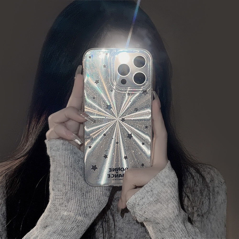 きらめくスター｜グリッターiPhoneケース