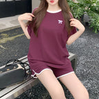 リボンワンポイント｜スポーティーセットアップ