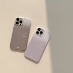 グラデ×ロゴ｜抜け感たっぷりiPhoneケース