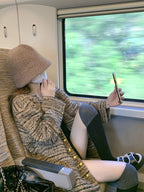 ツイードチェックオーバージャケット