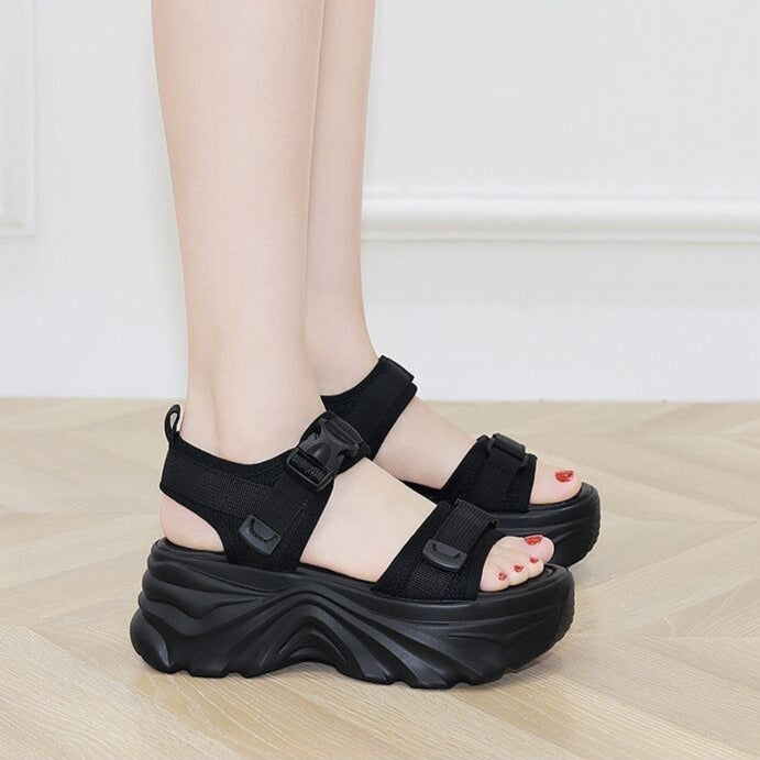 ウェーブソール｜厚底サンダル