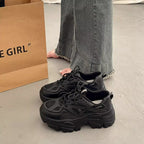 メッシュレイヤード｜ボリュームスニーカー