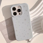 星柄マットデザイン｜シンプルiPhoneケース