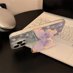 きらめくバタフライ｜スタンド付きiPhoneケース