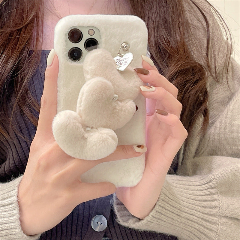 ハートファーグリップiPhoneケース