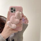 ハートファーグリップiPhoneケース