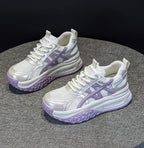 ボリュームメッシュ｜サイドライン厚底スニーカー