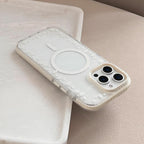 立体フラワー｜MagSafe対応iPhoneケース（スタンド付き）