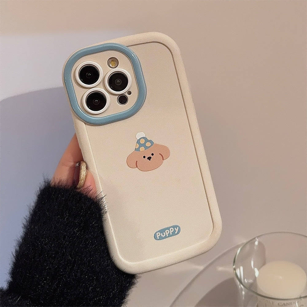 もふもふ｜ぬいぐるみチャーム付きiPhoneケース